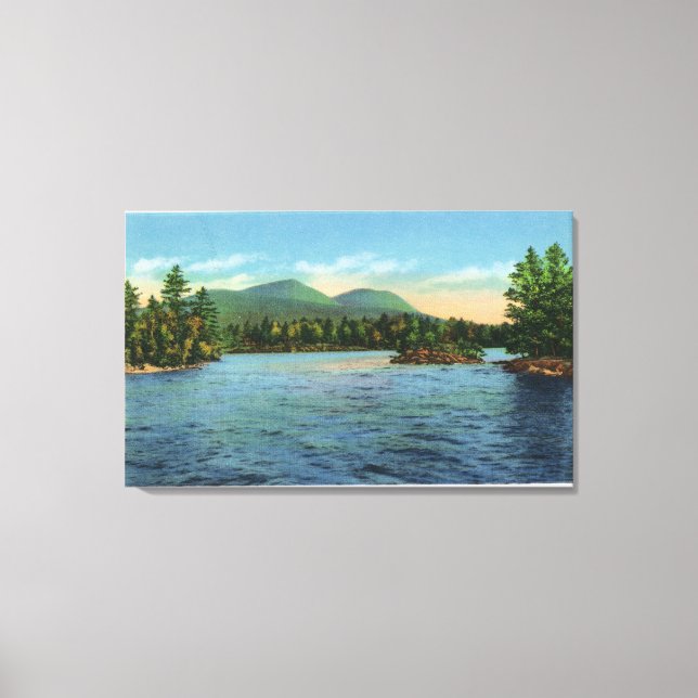 Narrows Entrance, Tunga och 5 Mile Canvastryck (Framsida)