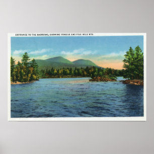 Narrows Entrance, Tunga och 5 Mile Poster