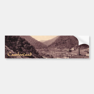 Narrows Vintage Cumberland Bumper Sticker Bildekal