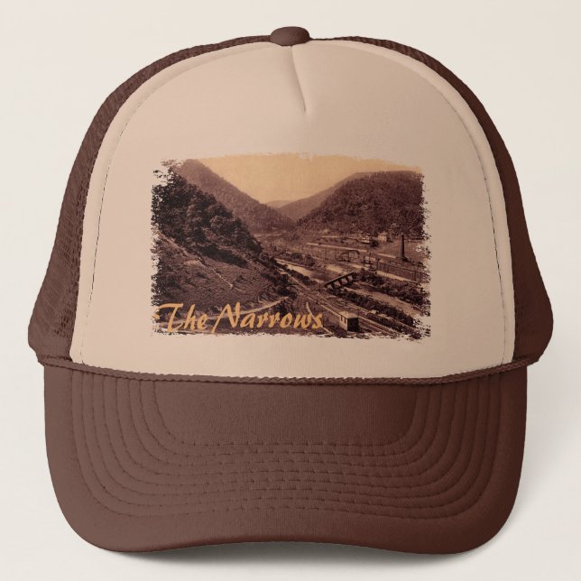 Narrows Vintage Cumberland Hat Truckerkeps (Framsida)