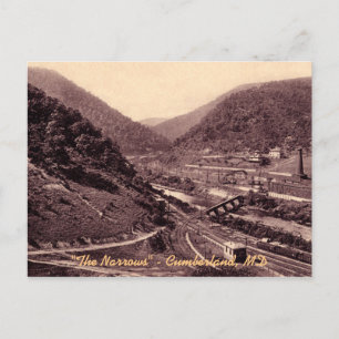 Narrows Vintage Cumberland Postcard Vykort