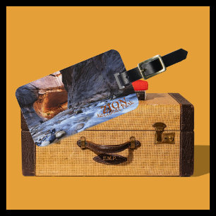 Narrows, Zion National Park Anpassningsbar Luggage Bagagebricka