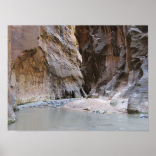Narrows Zion nationalpark Poster