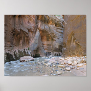 Narrows Zion nationalpark Poster