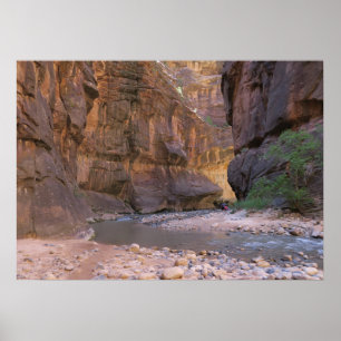 Narrows Zion nationalpark Poster