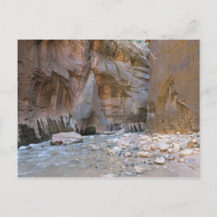 Narrows Zion nationalpark Vykort