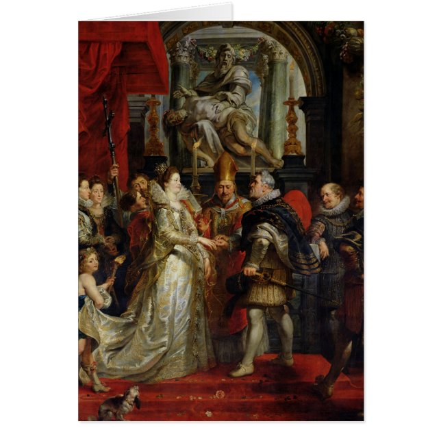 Närståendegiftermål Hälsningskort (Framsidan)