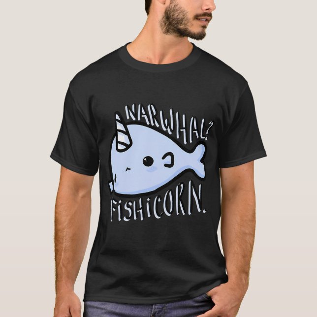 Narval eller inte? t shirt (Framsida)