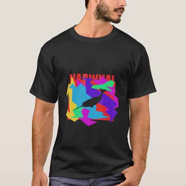 Narvaldjur Mosaikpussel T Shirt (Framsida)