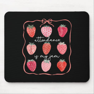 Närvaro är min poliskår vid Sylt Office Strawberry Musmatta