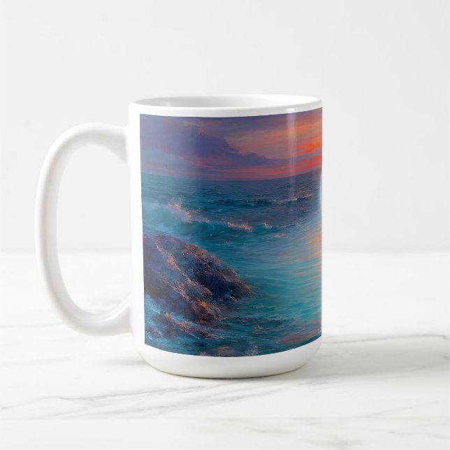 “Närvaro” - Ett porträtt av ursprung Kaffemugg (Vänster)