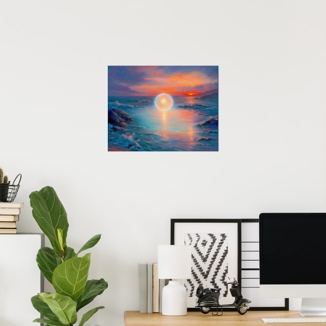 “Närvaro” - Ett porträtt av ursprung Poster (Hemmakontoret)