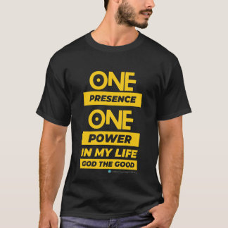 Närvaro och kraft t shirt