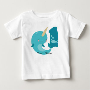 Narwhal 1st födelsedag t shirt