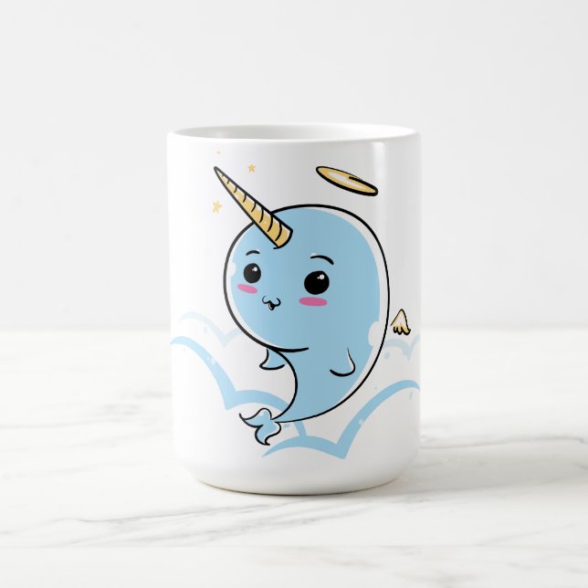 Narwhal Angel Cutie Kaffemugg (Center)