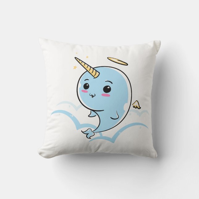 Narwhal Angel Cutie Kudde (Framsida)