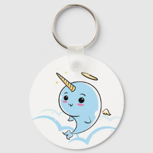 Narwhal Angel Cutie Nyckelring