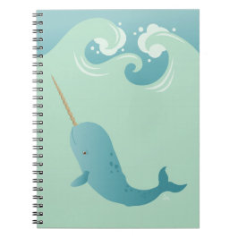 Narwhal anteckningsbok