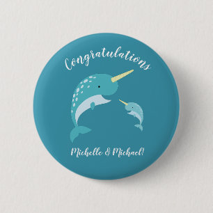 Narwhal Baby Shower Knapp