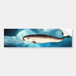 Narwhal bildekal