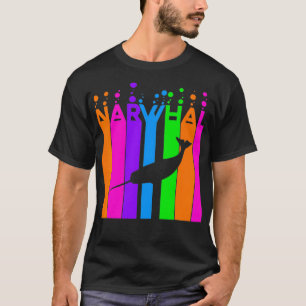 Narwhal Bubble Animal Lover Gift Idea  T Shirt