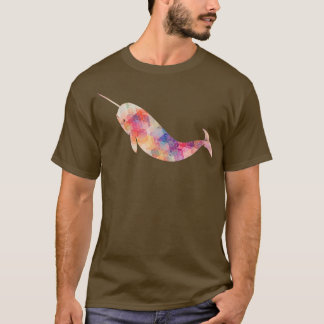 Narwhal Geometric T Shirt