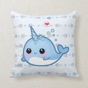 Narwhal gullig bebis kudde