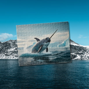 Narwhal-hopping ut ur arktiska vatten pussel