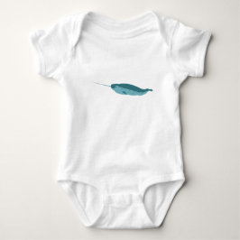 Narwhal in Blue Ocean T Shirt