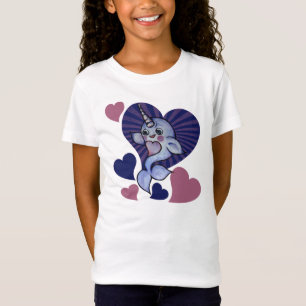 Narwhal kärlek t shirt