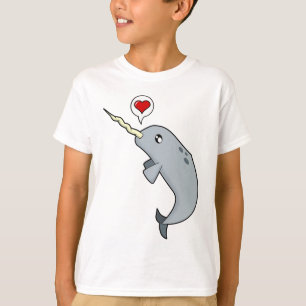 Narwhal kärlek tröja