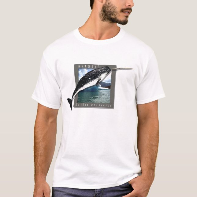 Narwhal konstT-tröja Tröja (Framsida)