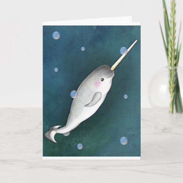 Narwhal Kort (Framsida)