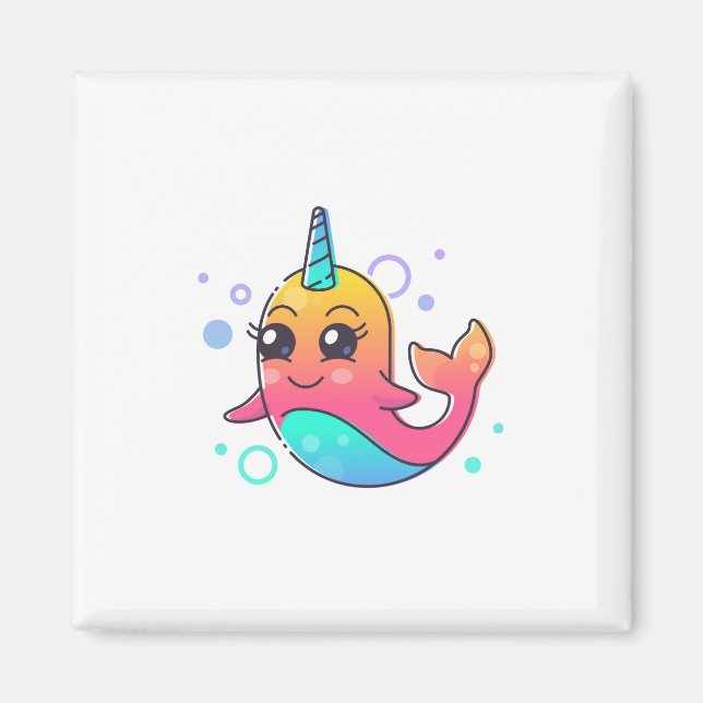 Narwhal Magnet (Framsidan)