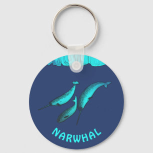 Narwhal Nyckelring