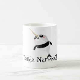 Narwhal och Panda i en Kaffemugg