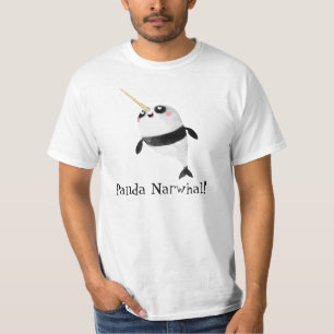 Narwhal och Panda i en T Shirt