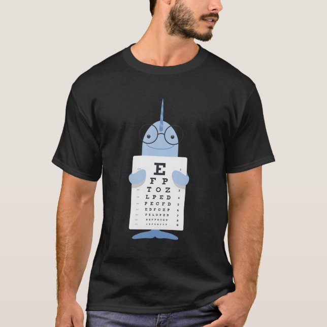 Narwhal Öga Ch Doktor T Shirt (Framsida)