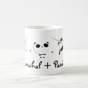 Narwhal plusPanda! Kaffemugg