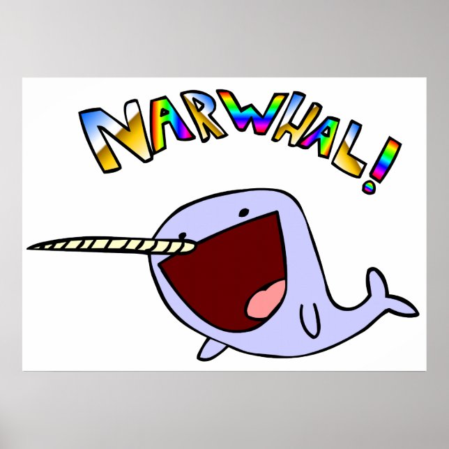 Narwhal! poster (Framsidan)