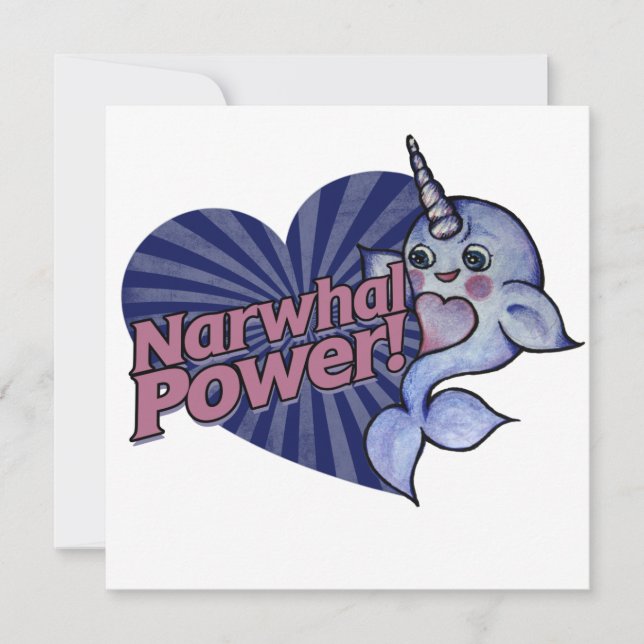Narwhal Power Inbjudningar (Framsida)