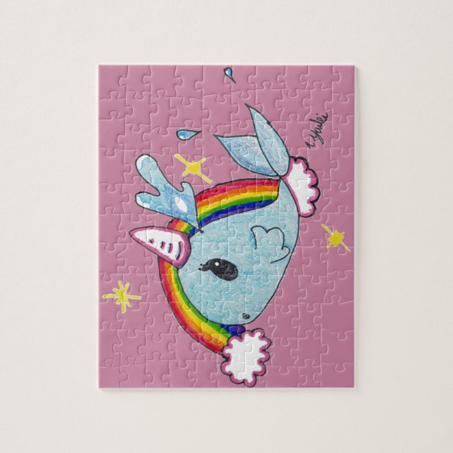 narwhal pussel (Vertikal)