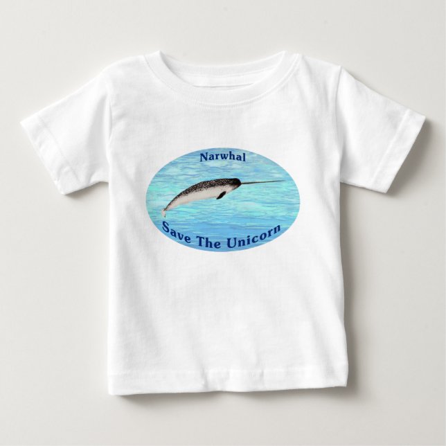 Narwhal - Spara Unicorn Tröja (Framsida)