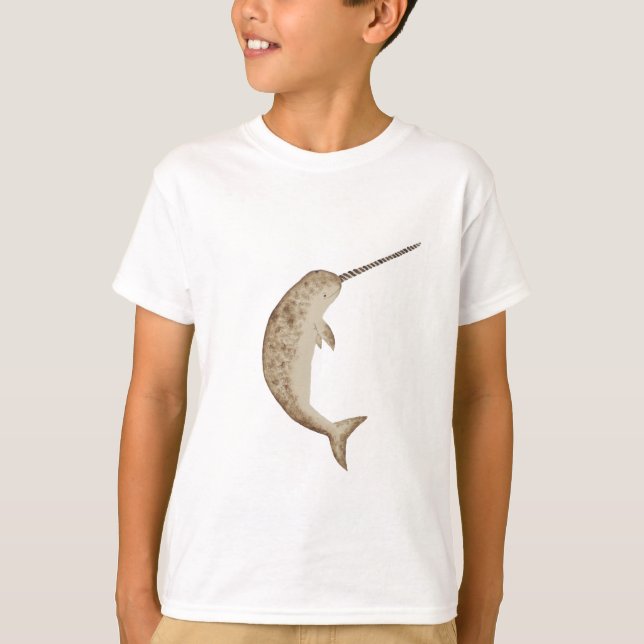 Narwhal T Shirt (Framsida)