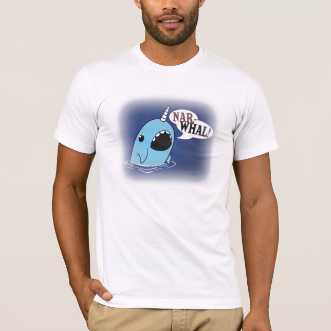 narwhal! tee (Framsida)