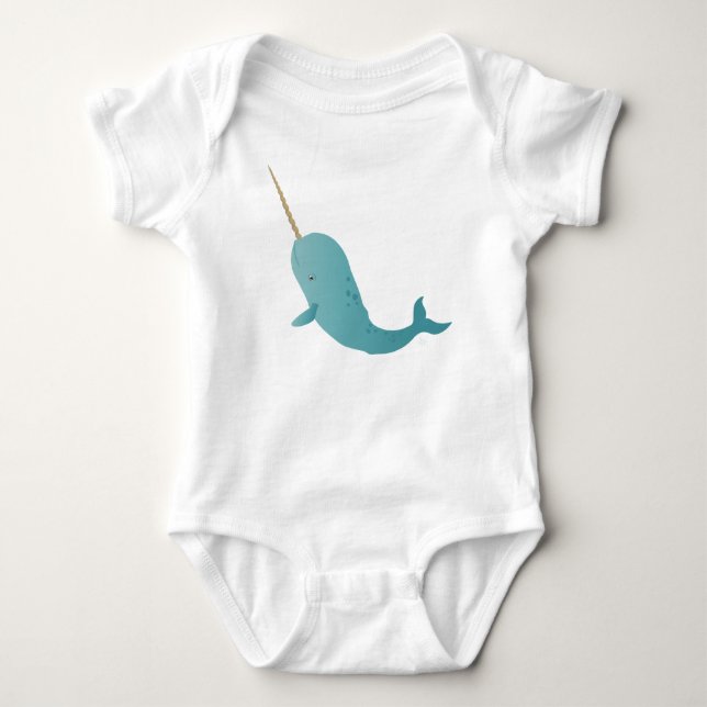 Narwhal Tee Shirt (Framsida)