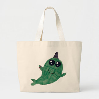 Narwhal Tote (Hopkins) Jumbo Tygkasse