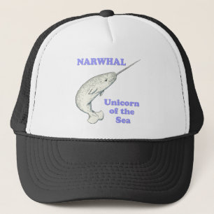 Narwhal unicorn of the sea keps