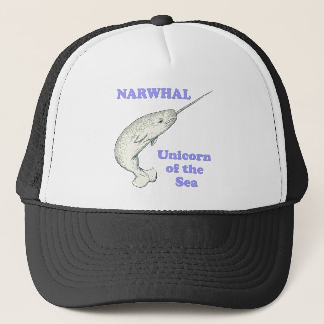 Narwhal unicorn of the sea keps (Framsida)