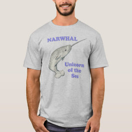 Narwhal unicorn of the sea t-shirt